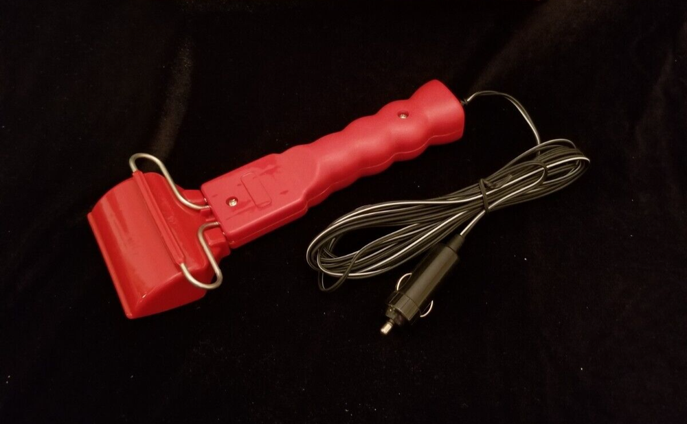 Heated Windshield Ice Scraper Vintage New in Box