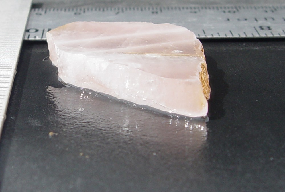 Rose Quartz Lapidary Slab T1077