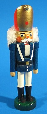 Miniature Prussian German Nutcracker - 5 3/4 Inch