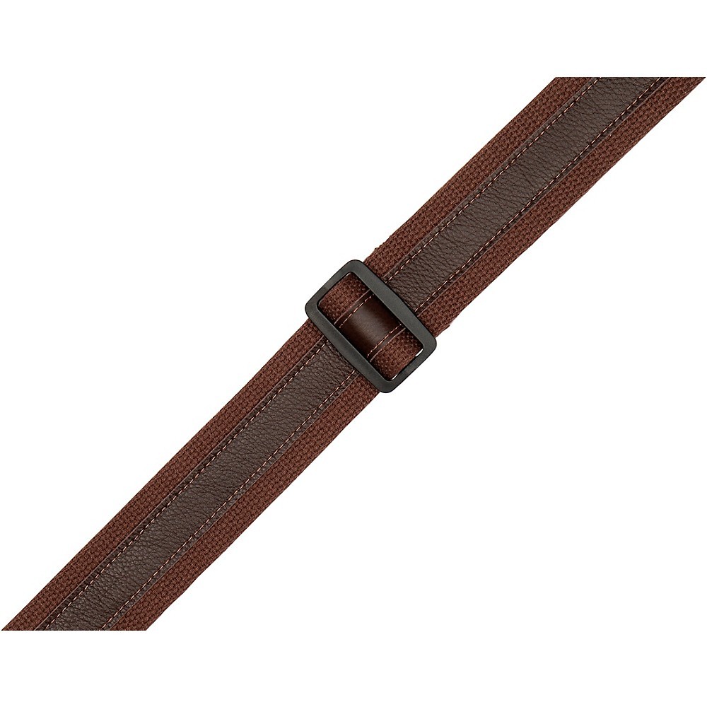 Levy's 2" Cotton Guitar Strap Brown/Dark Brown