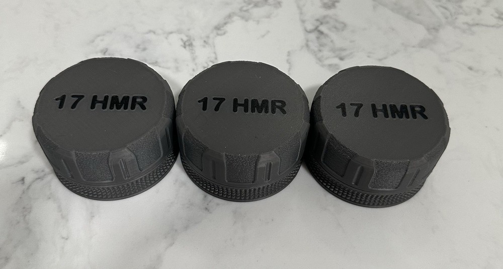 3 Pack of .17 HMR Ammo Puck – Compact, Stackable Storage for 55 Rounds
