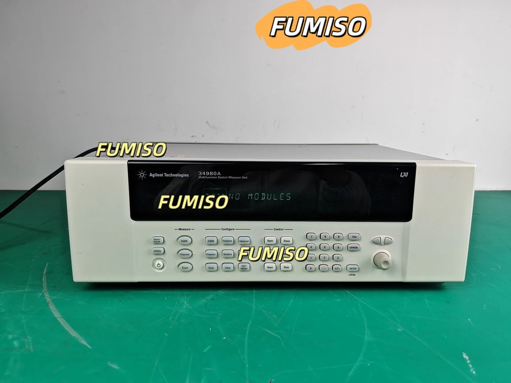 Keysight Agilent 34980A Multifunction Switch Measurement Unit.&sp