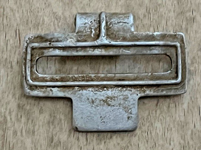 WW2 German belt buckle catch hook. Orig.