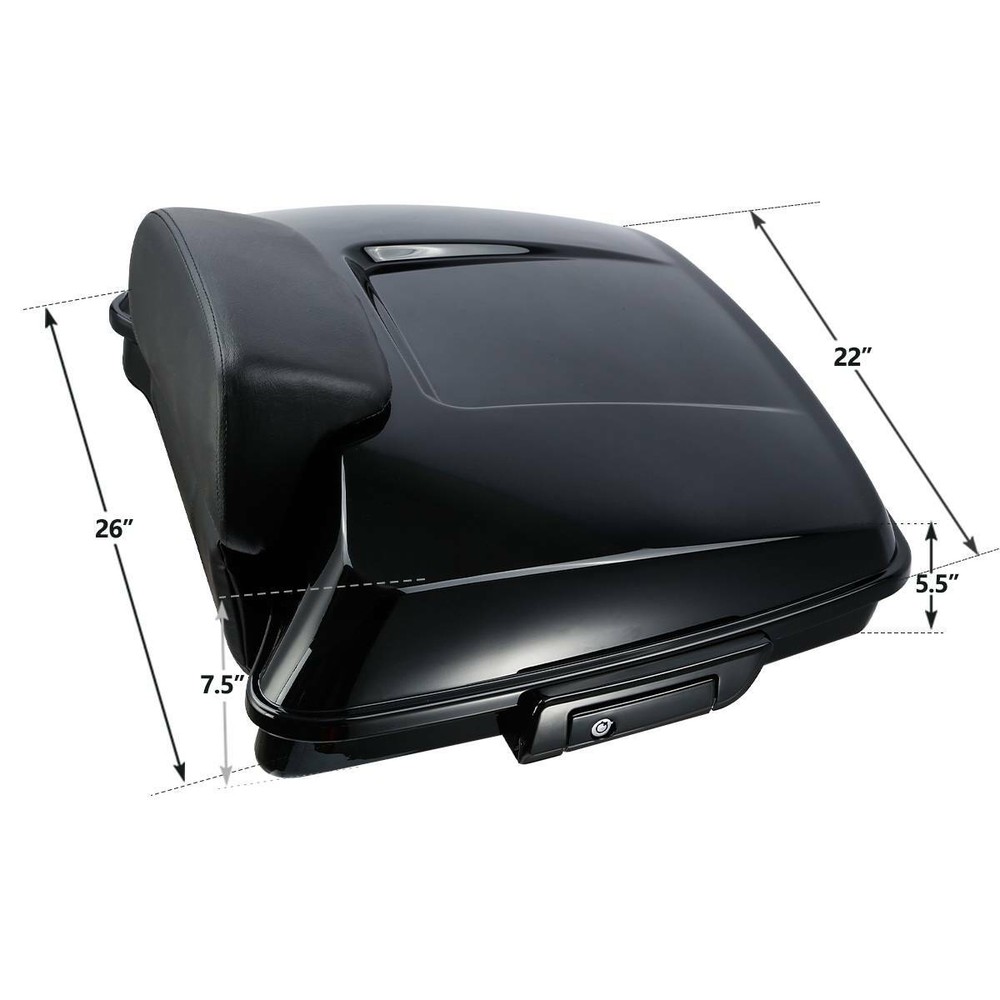 Razor Trunk Pad Mount Docking Kit For Harley Touring 2009-2013 12