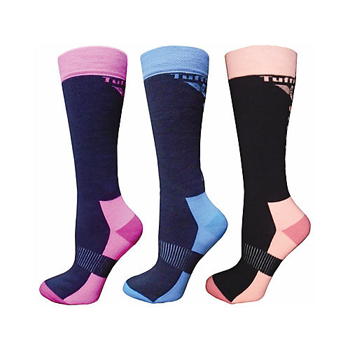 TuffRider Winter Neon Socks 3 Pack