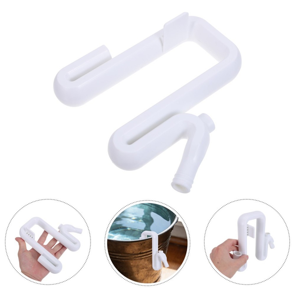 Rain Barrel Overflow Pipe Threaded Hose Connector Guide Garden Adapter