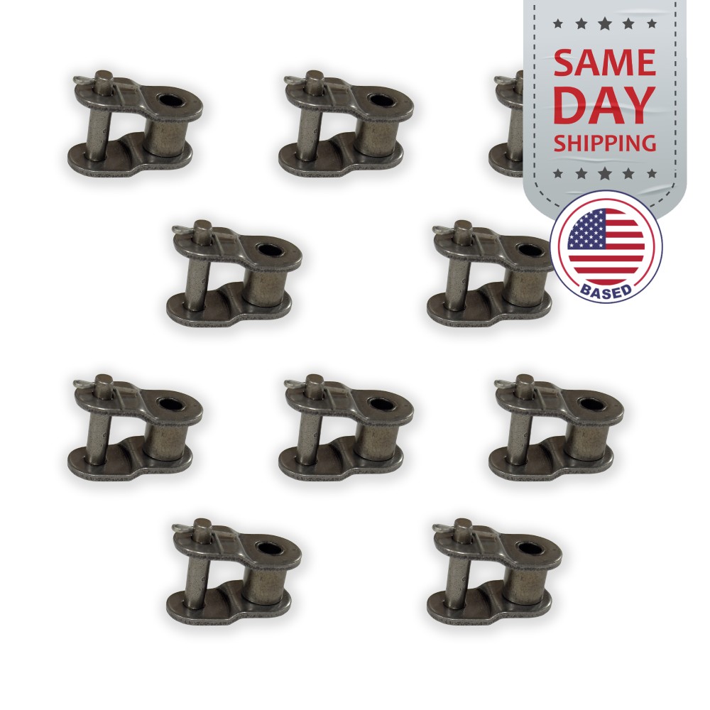 PGN #35 Roller Chain Offset Links - 3/8" Pitch - Half Link (50 Pack)