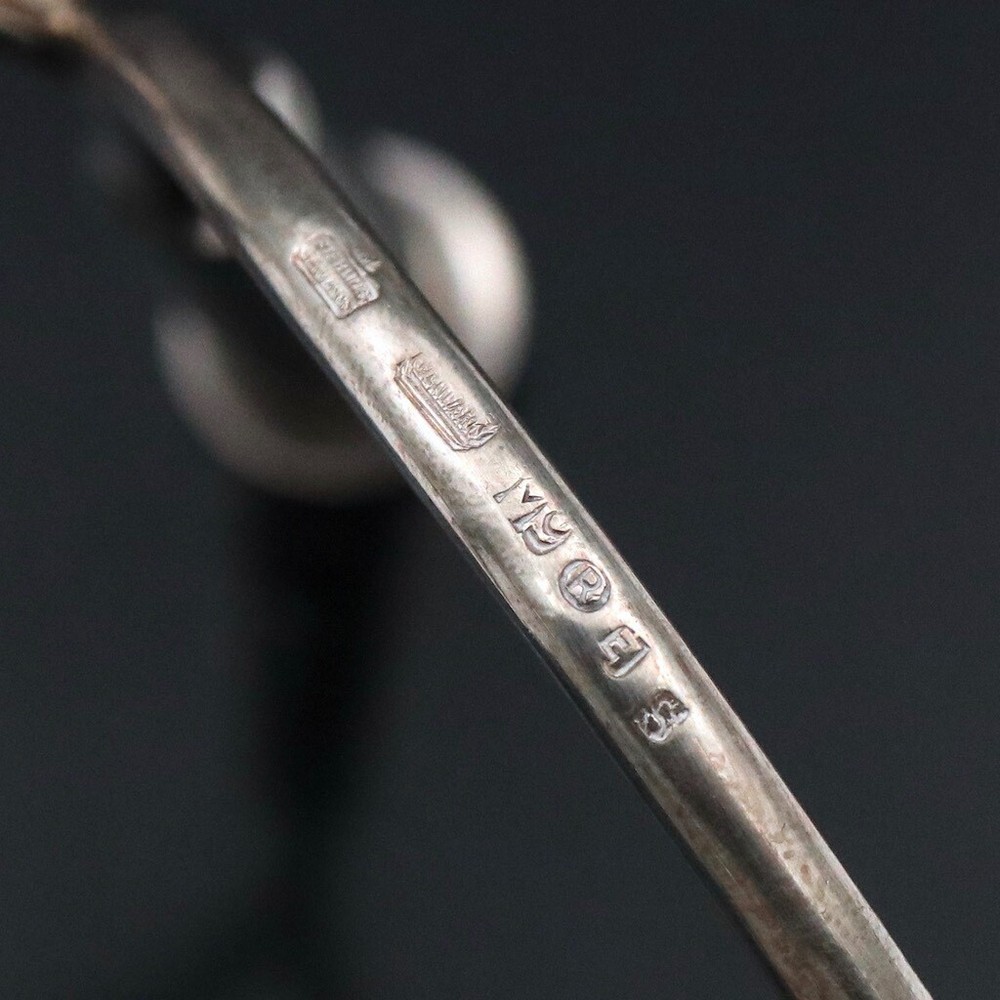 A. Michelsen. Sterling Silver Candle Holder - Eigil Jensen - 1963.