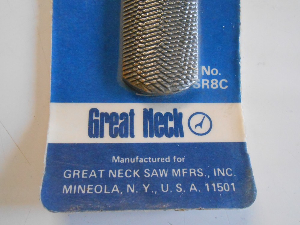 Great Neck 8 in. Multi File, Half Round Rasp & File, Flat Rasp & File
