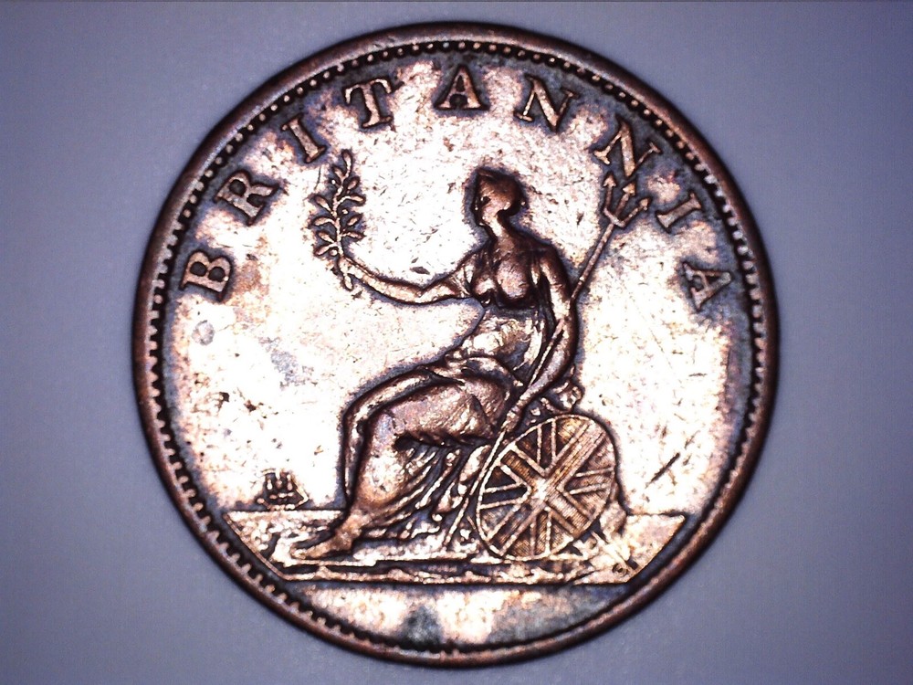 1807 Great Britain 1/2 Penny