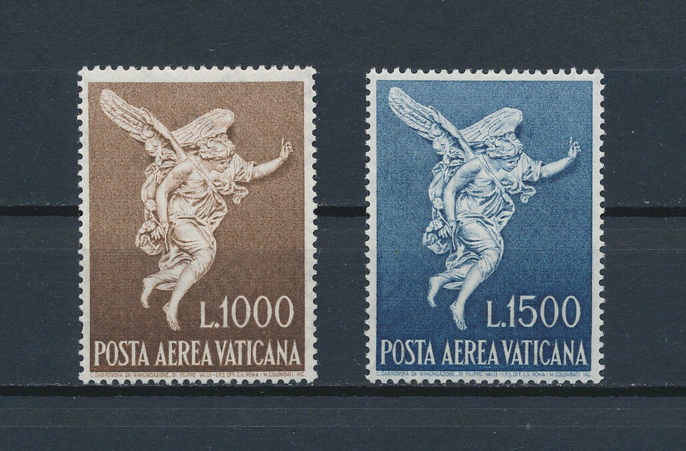 Vatican  C45-6 MNH, Gabriel by Valle,1962