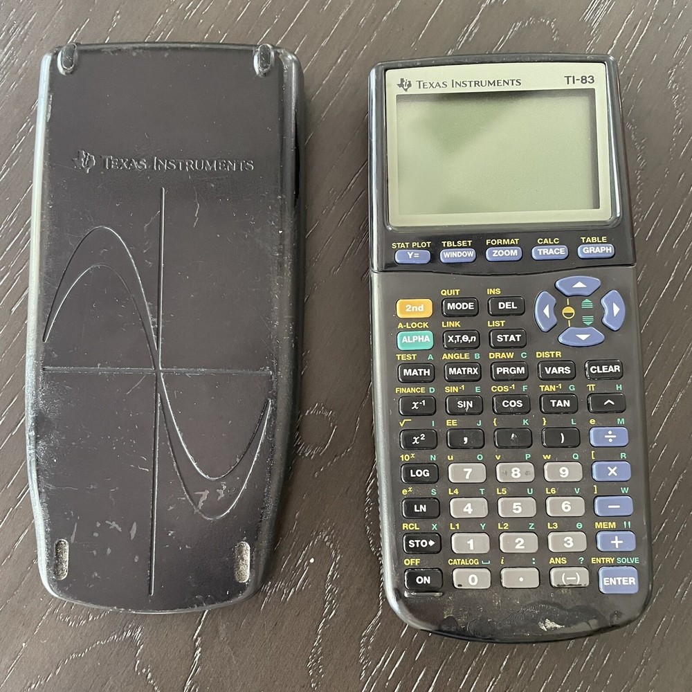Texas Instrument TI-83 Calculator WORKING