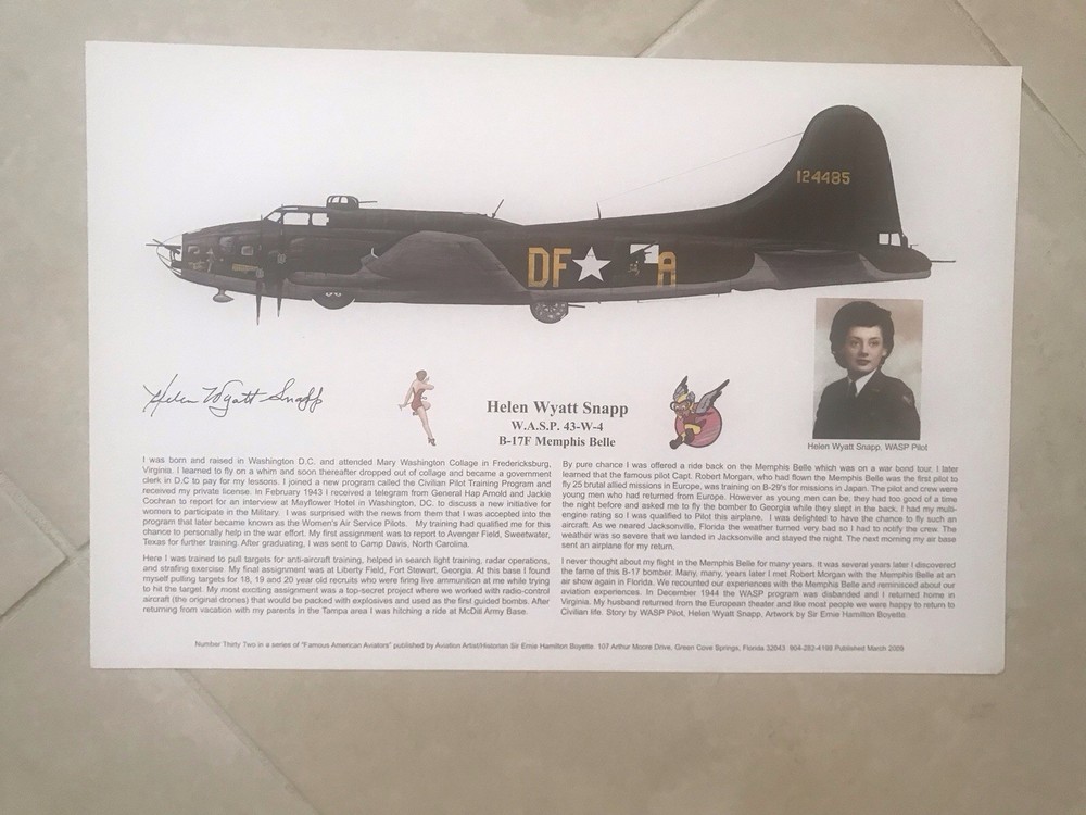WASP B17 Memphis Bell
