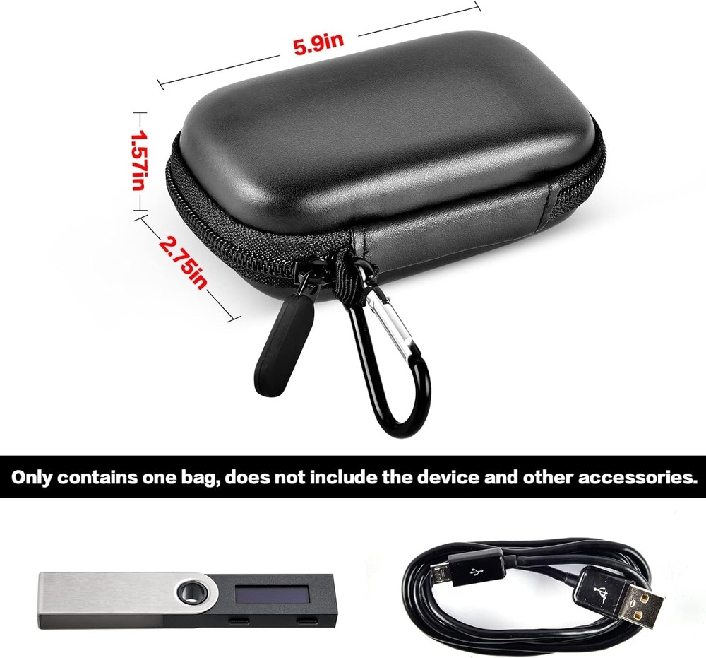 Case Compatible with Ledger Nano X/S/S plus for Cryptocurrency Hardware Wallet -