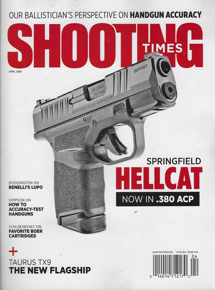 Shooting Times Magazine April  2026  Hell Cat