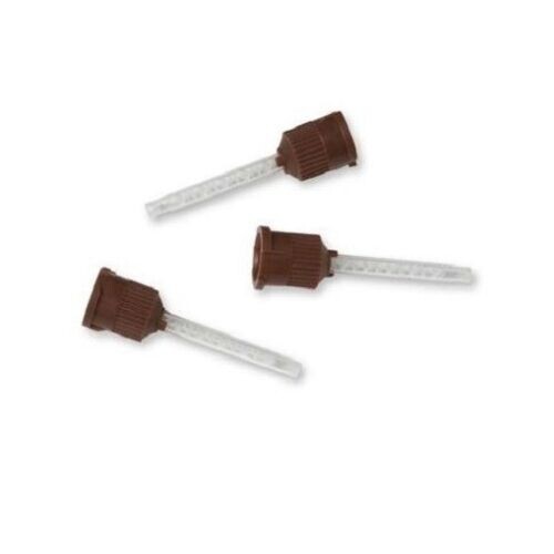 50 pcs Pack of BROWN Mixing Tips for Core Buildup Material