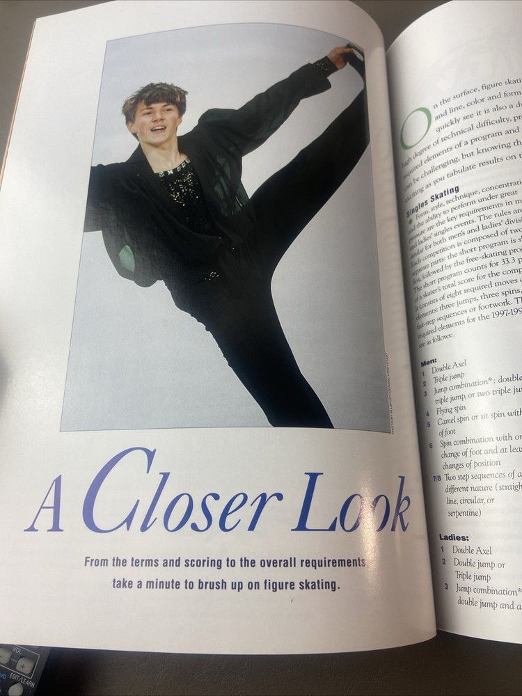 1998 World Figure Skating Championships Event Program (Mpls, MN)