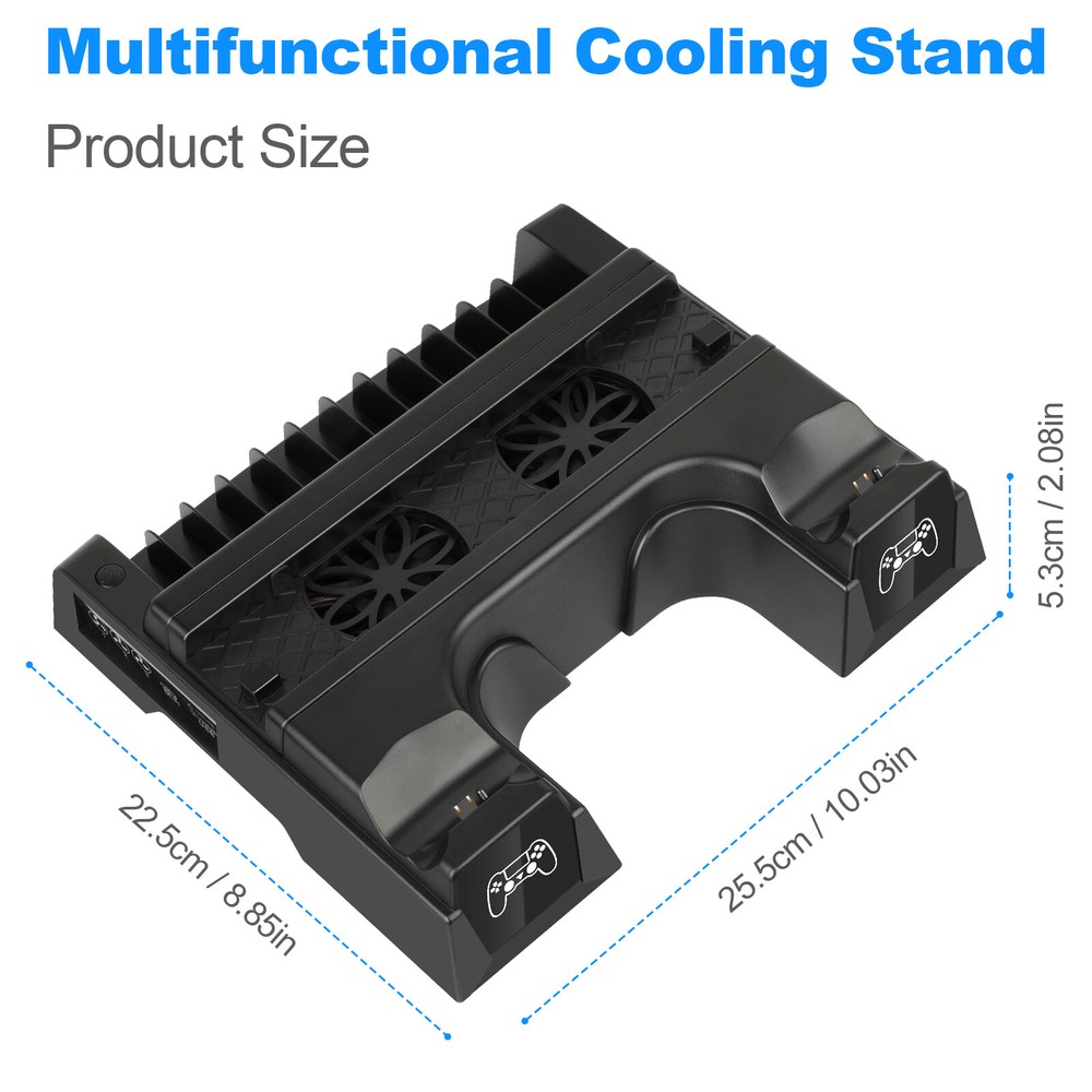 Wireless PS4 Controller USB Charger Charging Station For Dualshock Playstation 4