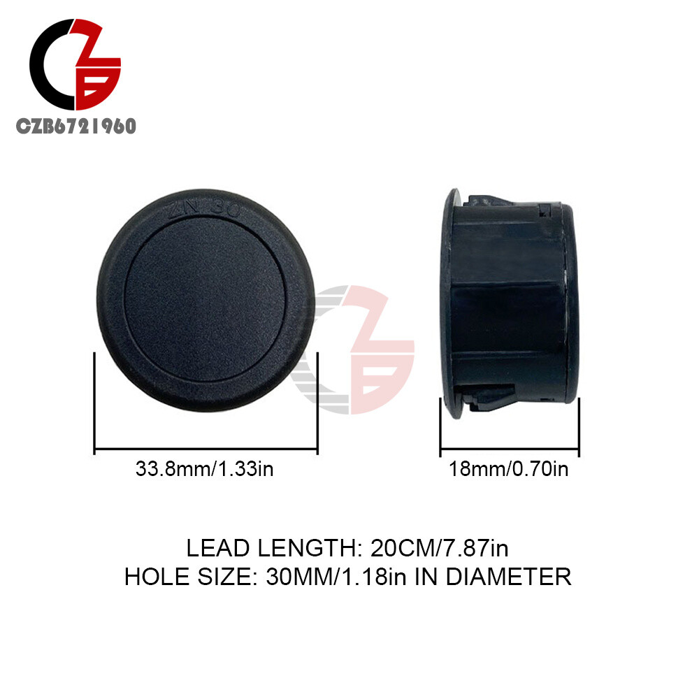 AC 50-500V Voltmeter LED Display Digital Panel Meter Voltage Indicator Red Blue