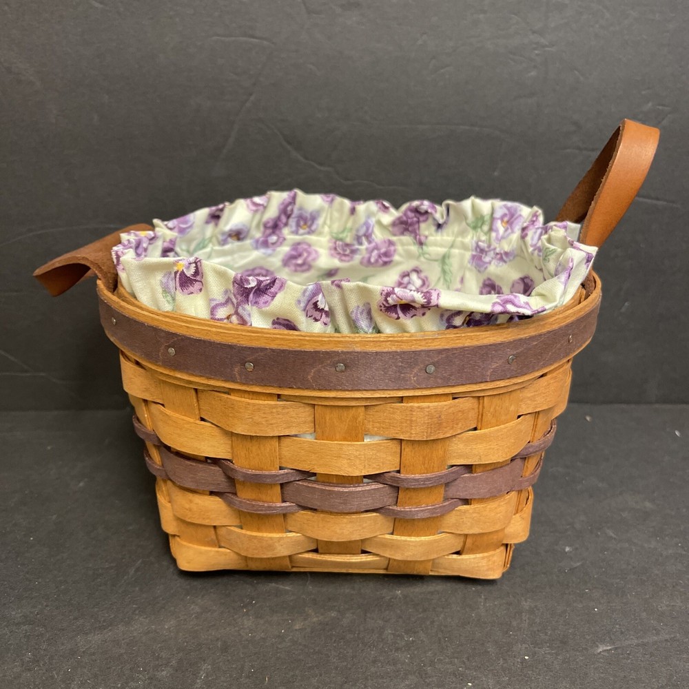 Longaberger 1997 Floral Basket