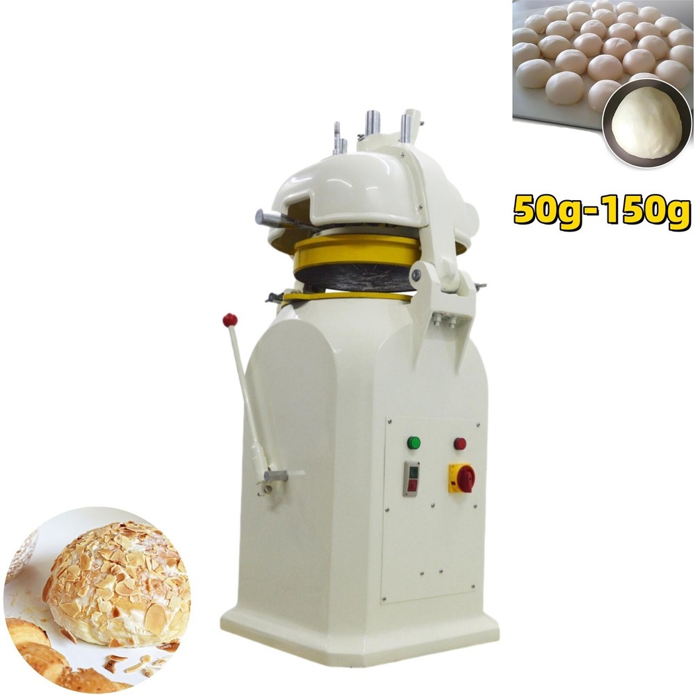 Press Cutter Semi-Automatic Dough Roller Divider Rounder 110V 50g-150g