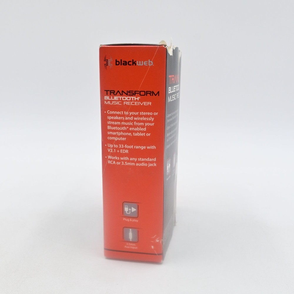 Blackweb BWA15AV163 Bluetooth Music Receiver