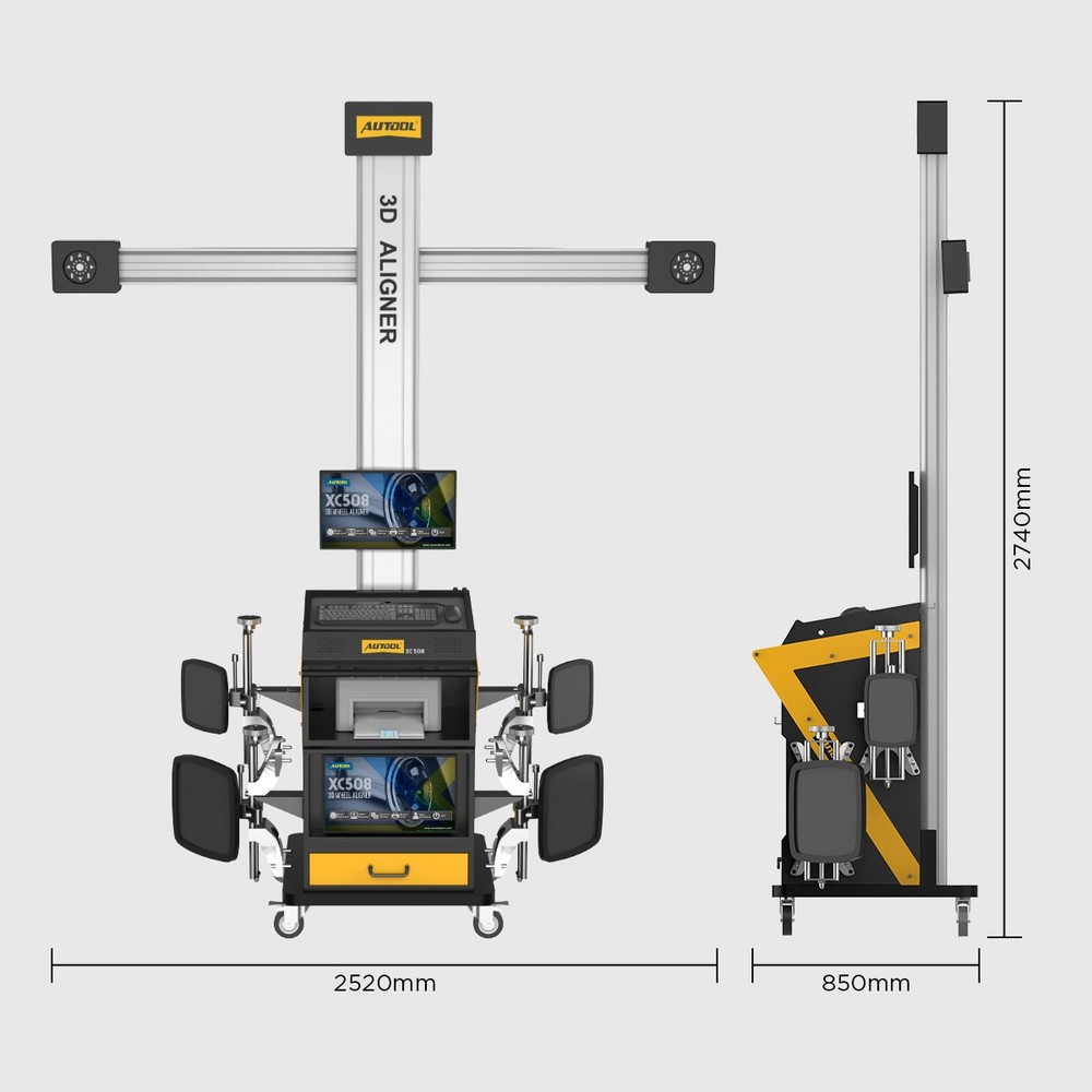 3D Wheel Alignment Machine Fully Automatic 4 Wheel Alignment Tool Professional