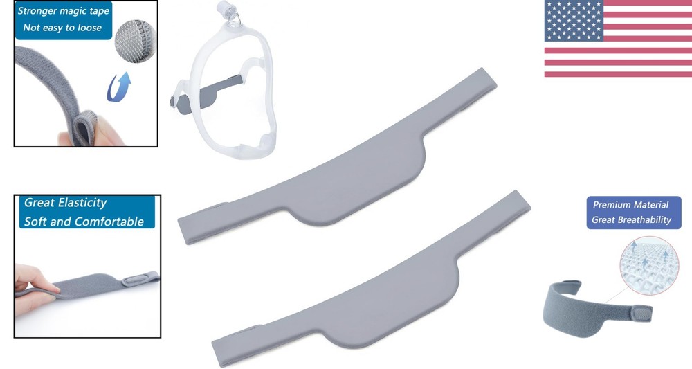 Affordable 2 Pack Replacement Headgear Straps for DreamWear - Comfortable Fit