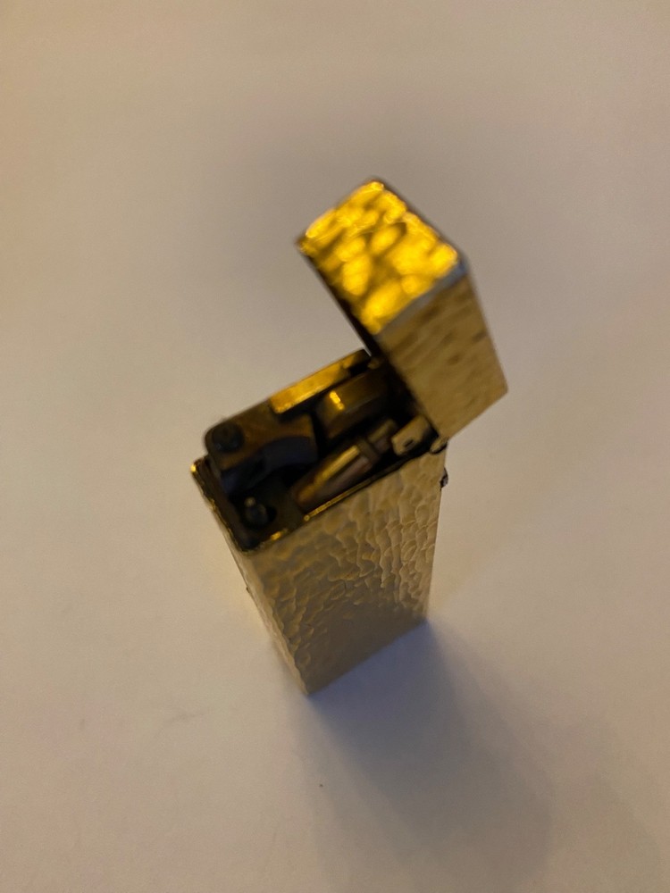 Dunhill golf plated lighter vintage