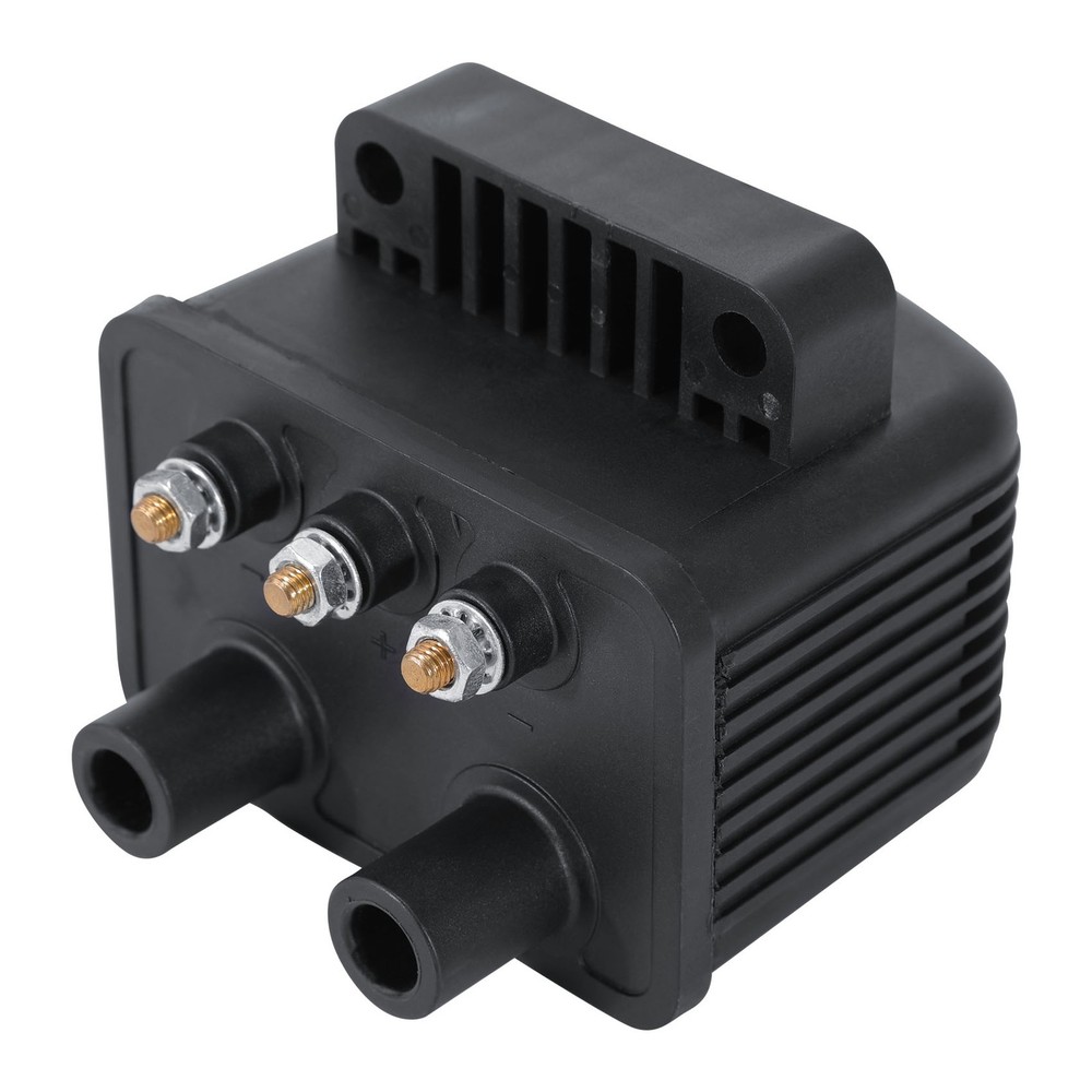 Single Fire 3 Ohm Ignition Coil Tail Rigid Fit For Harley Touring Replace 53-434