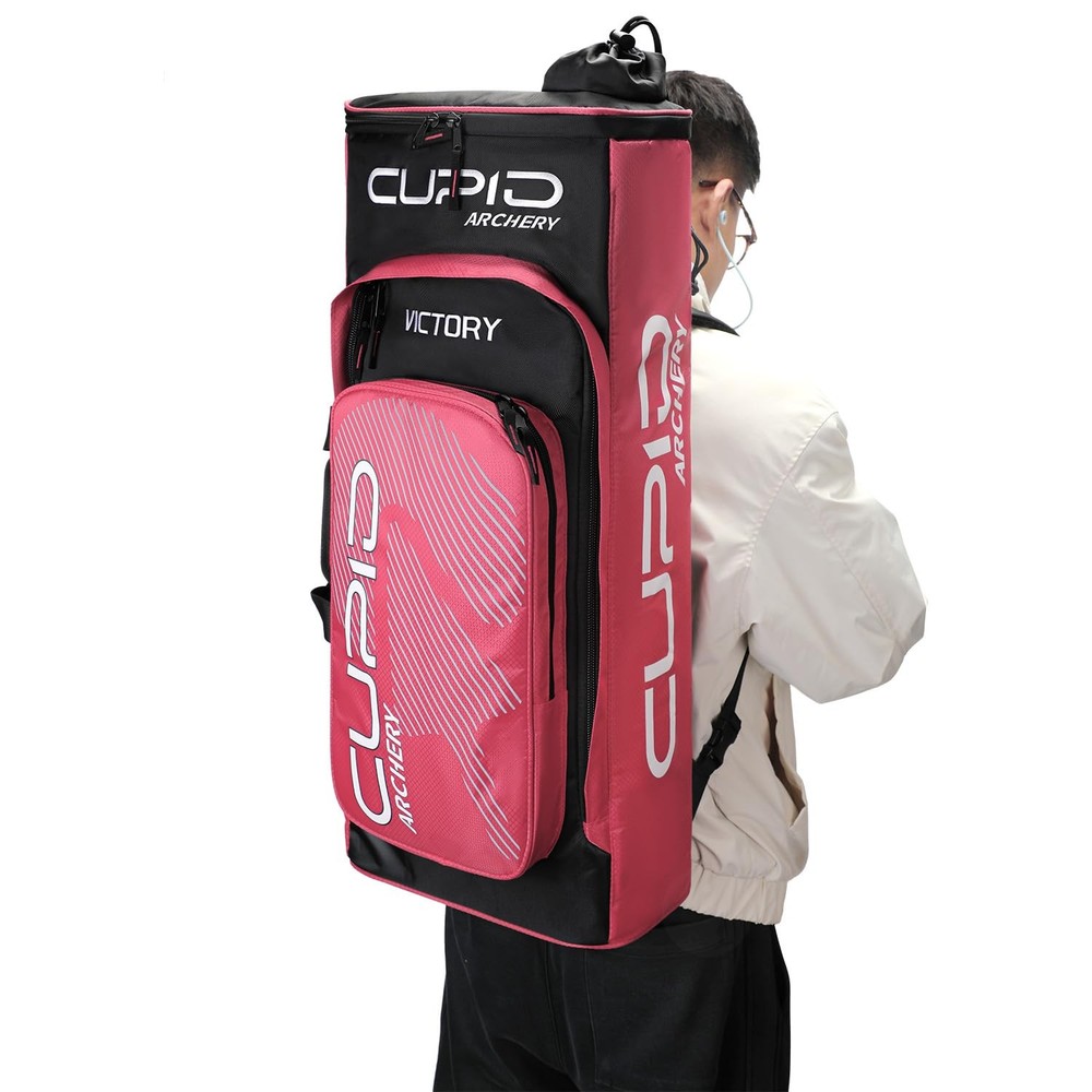 LWANO Archery Backpack Takedown Recurve Bow Case, Protective Foam Padding Bow Ba