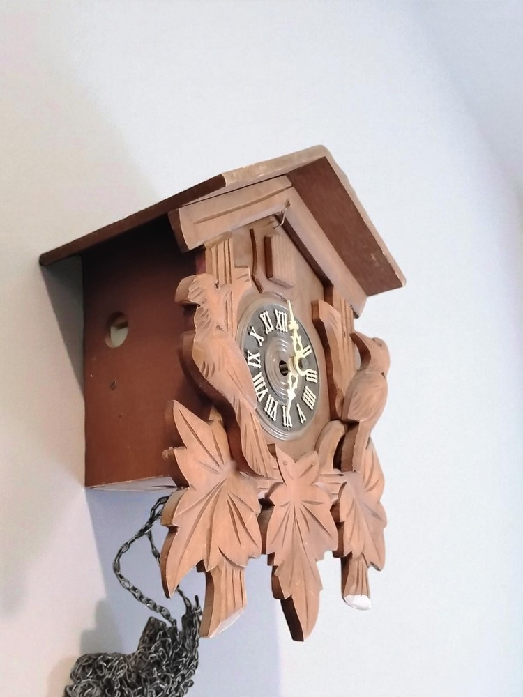 Vtg Germany Cuckoo Clock Untested May Work Or Fix Only What U See In Pic.