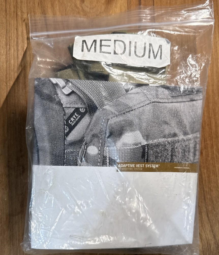 Crye Precision Shoulder Covers and Emergency Doffing Cable Medium