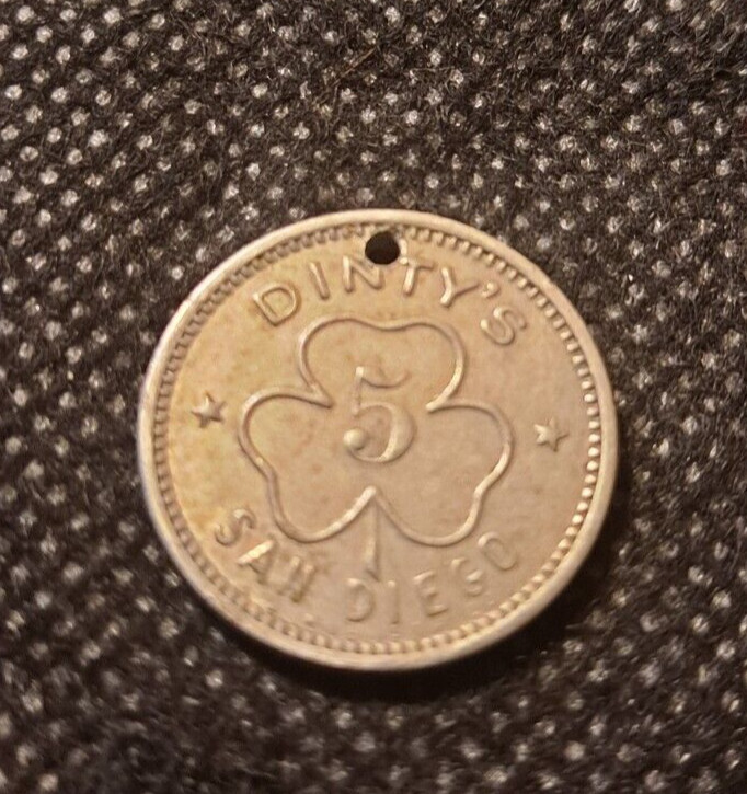 DINTY'S SAN DIEGO TOKEN! e9064UXX