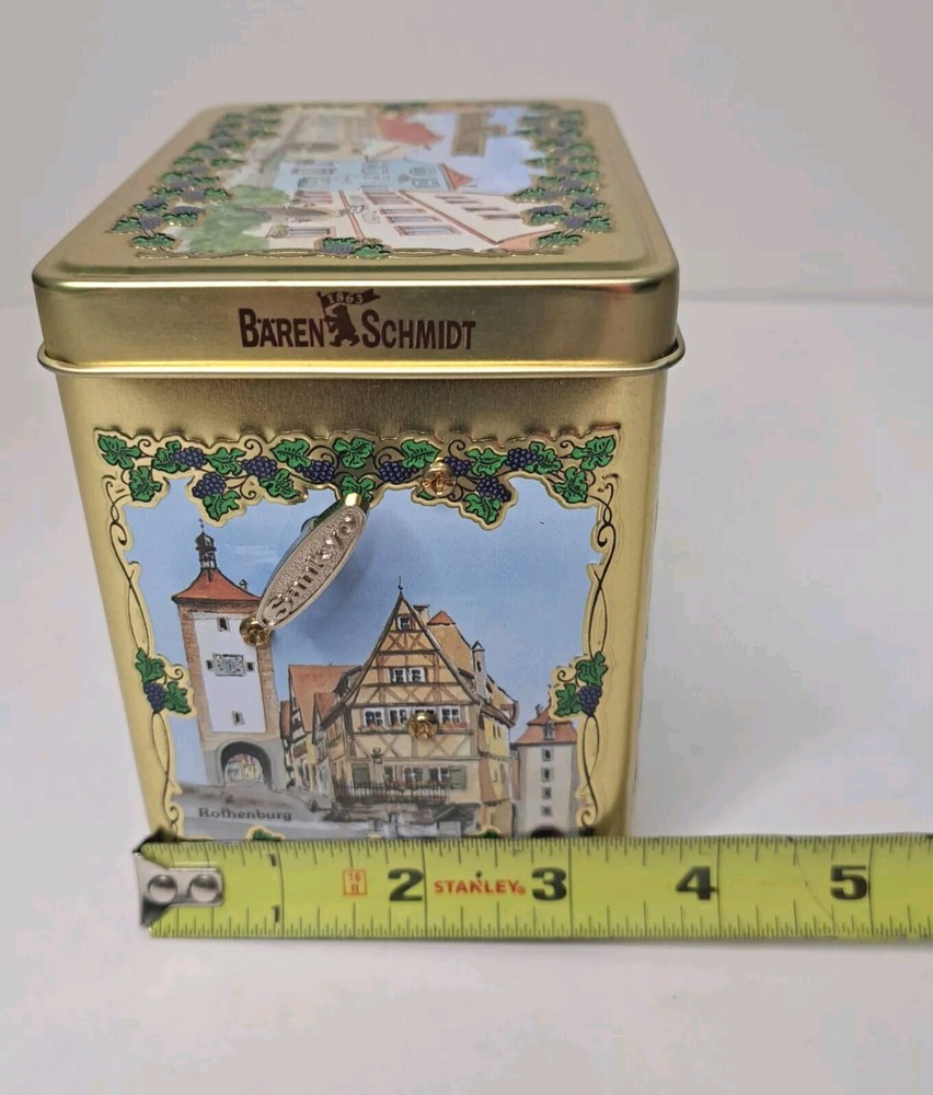 Baren Schmidt Tin Box Wind Up Music Germany