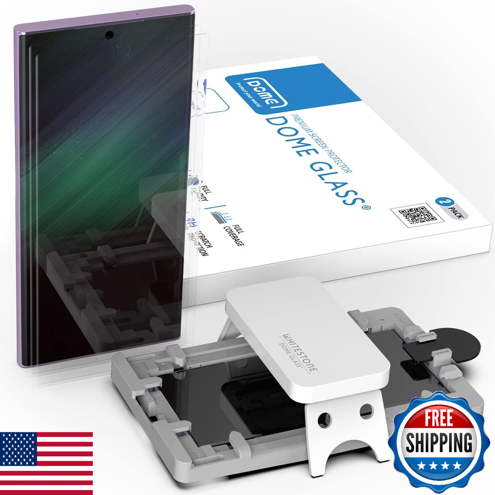 DOME GLASS Whitestone for Galaxy S23 Ultra [Full Coverage] Tempered Glass