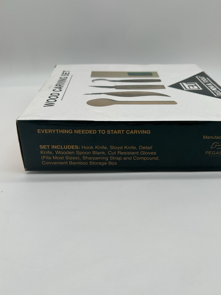 9 Piece Elemental Tools Wood Carving Set