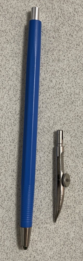 Vintage German drafting tools set Compass Precision Instruments w/ Case Pencil