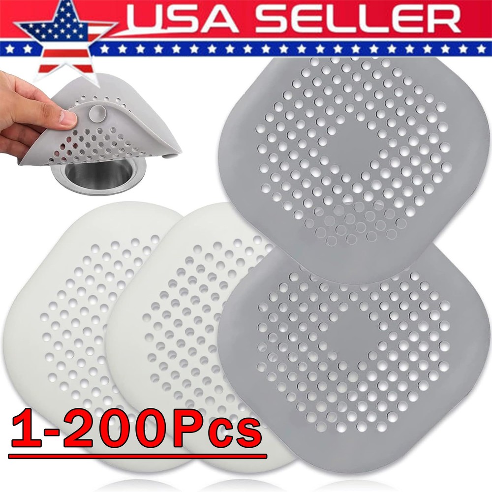 Bathroom Drain Hair Catcher Bath Stopper Plug Sink Strainer Filter Shower Covers