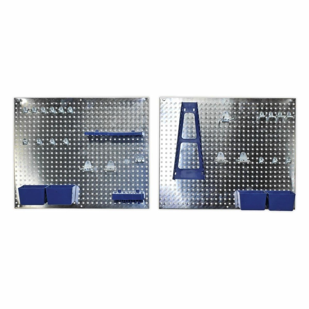 Siegen Wall Storage Pegboard Set 34pc S01102