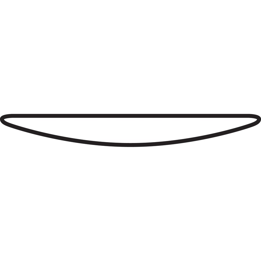 Basyx by HON BL Series Laminate Desk Black Classic Pull (blpclassic)