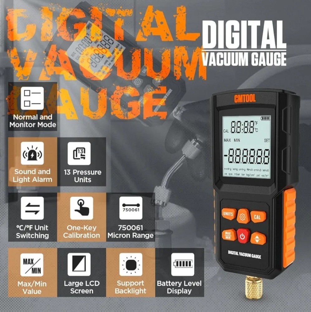CMTOOL DIGITAL AVACUUM Gauge