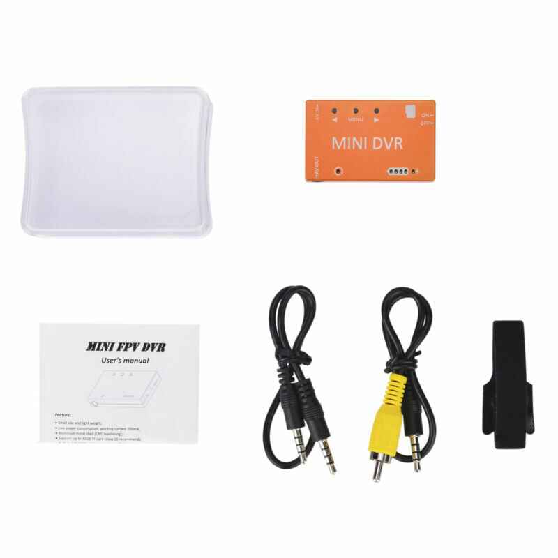 Mini DVR Video Recording for RC Drone with Storage Function NTSC/PAL Adjustable