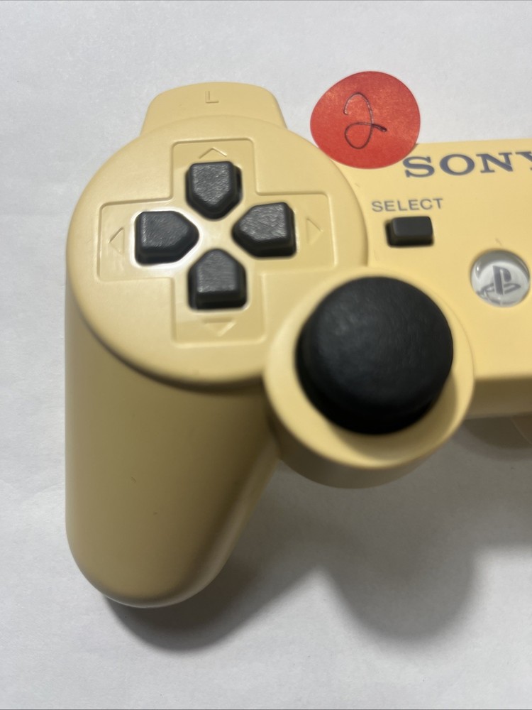 Sony PS3 Sixaxis Wireless Controller white yellowing OEM Original Tested Clean
