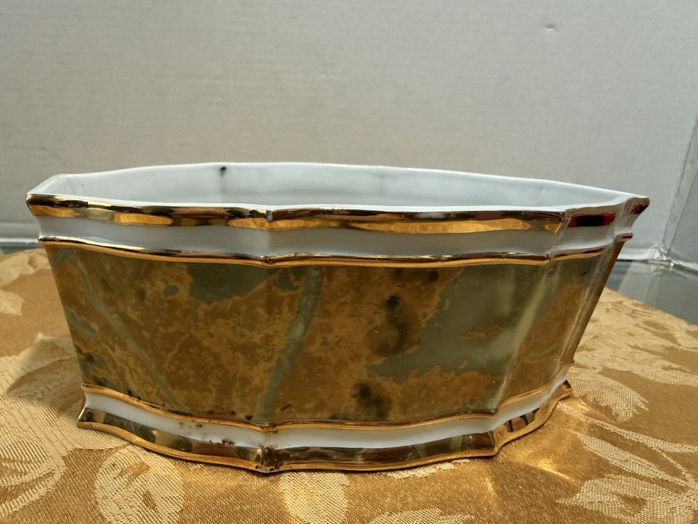 Vintage Andrea by Sadek Ceramic Planter Cache Pot Japan 7201