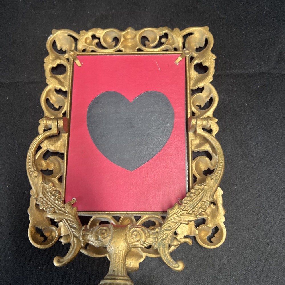 VINTAGE 11" TILTING VICTORIAN STYLE VANITY MIRROR rectangle
