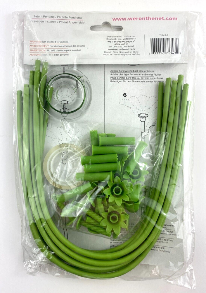 We R Memory Keepers FLOWER STEM KIT