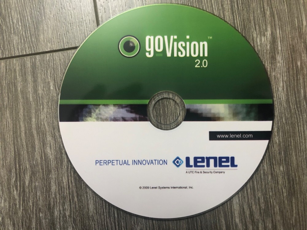 Lenel goVision 2.0 CD Only Used