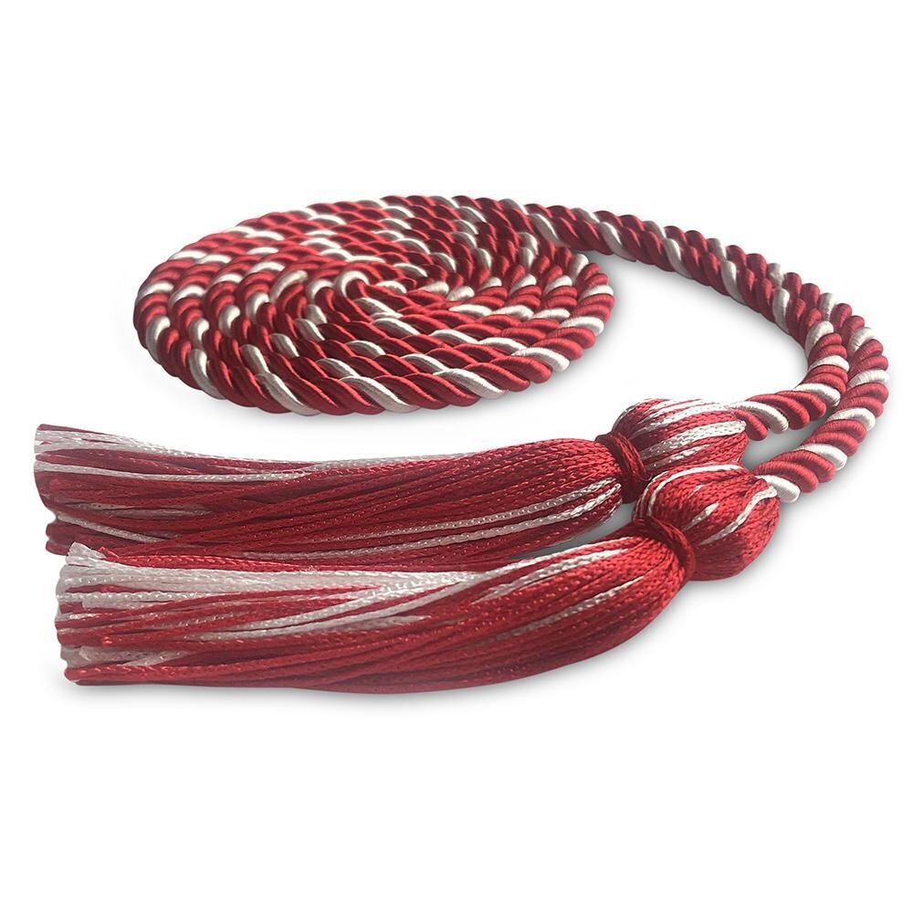 Endea Graduation Single Honor Cord Red/White