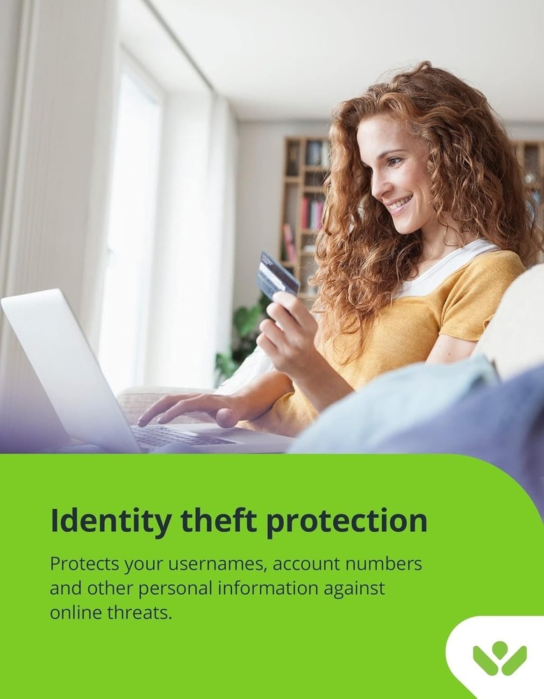 360 , Antivirus Software for 3 Devices with Key Card – PC/Mac